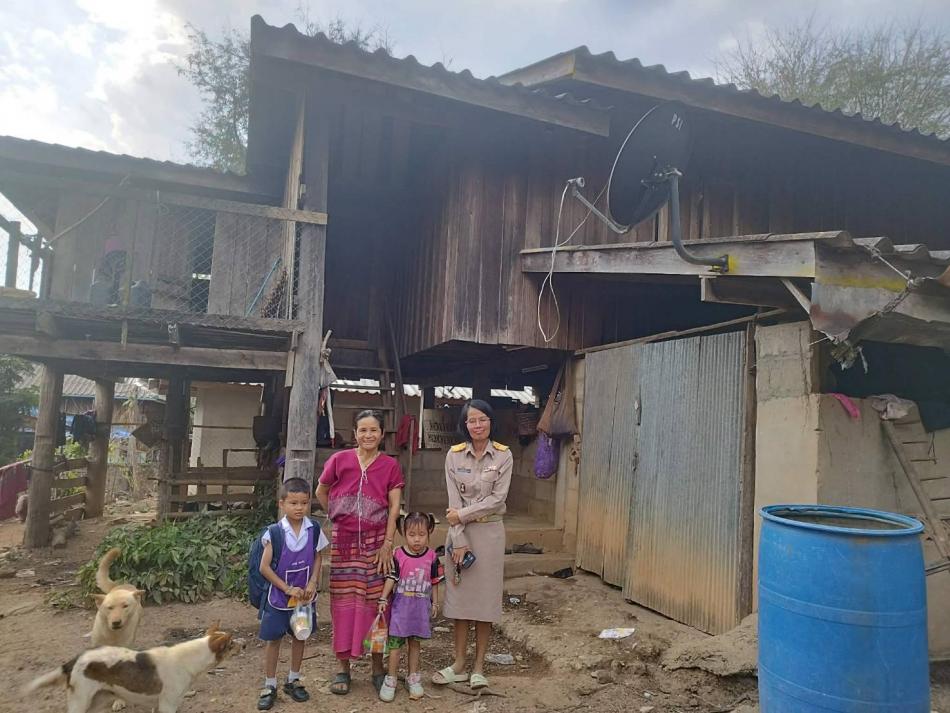 ลงพื้นที่สอบเคสเงินสงเคราะห์เด็กศูนย์พัฒนาเด็กเล็กในสังกัด 