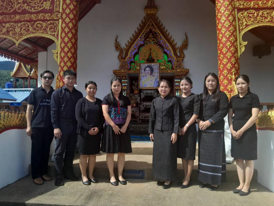 ร่วมพิธีบำเพ็ญทักษิณานุประทานอุทิศถวายพระราชกุศล เมื่อสวรรคฅครบรอบปัณรสวาร (15 วัน ) เพื่อถวายเป็นพระราชกุศลแด่ สมเด็จพระนางเจ้าสิริกิติ์ พระบรมราชินีนาถ พระบรมราชชนนีพันปีหลวง ณ วัดห้วยห้าง