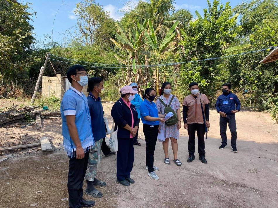 นายก องค์การบริหารส่วนตำบลทุ่งหัวช้าง ปลัด อบต.ทุ่งหัวช้าง ร่วมกับหน่วยงานพัฒนาสังคมและความมั่นคงของมนุษย์จังหวัดลำพูน ออกเยี่ยมบ้านผู้สูงอายุ 